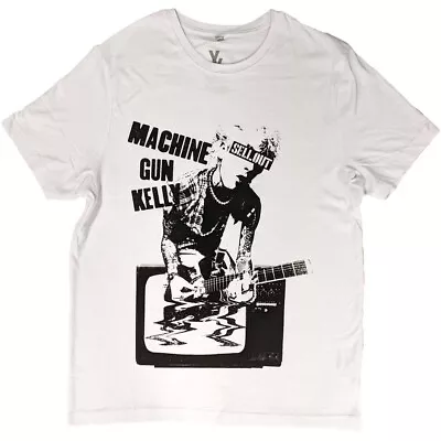 Machine Gun Kelly - MGK - TV Warp - White T-shirt • $24.99