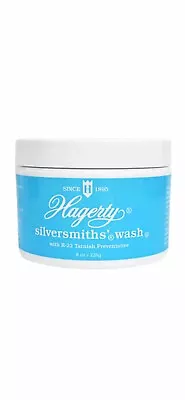 Hagerty Silversmiths Wash 8oz Sterling Silver Cleaner Gold Free Shipping • $9.99