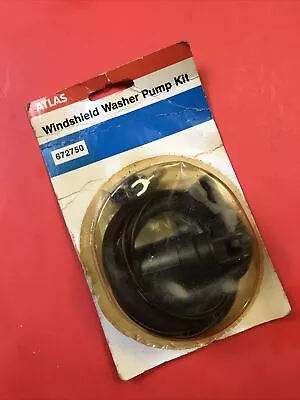 Vintage Windshield Washer Pump Kit. All 12 Volt Domestic + Import Cars Trucks • $5.99