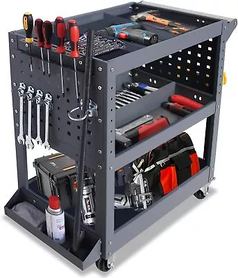 Tool Cart On Wheels Heavy Duty Mechanics Cart 500 LBS Capacity • $139.99