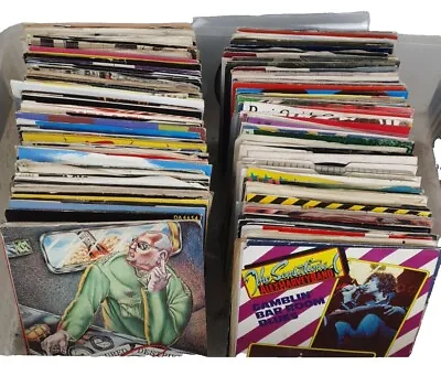 50 Random 7  Vinyl Records Instant Starter Record Collection Jukebox Job Lot • £24.99
