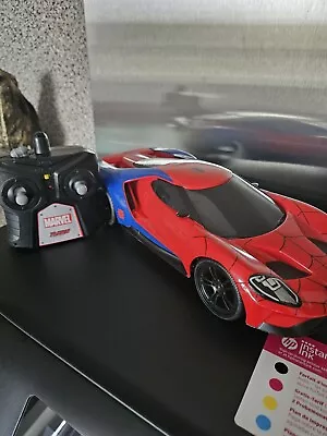 2017 Ford GT Spiderman Remote Control Car With Remote. All Tested And Working • £13