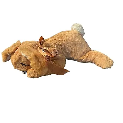 Vintage Bunni Gund Plush Stuffed Animal Satin Tweak N Squeak Doesn't Work Ribbon • $16.91
