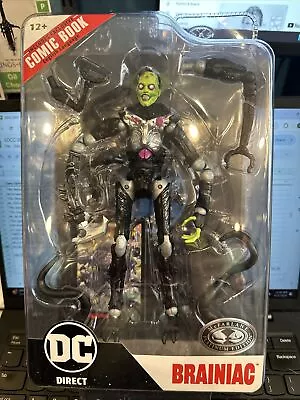 McFarlane DC Direct Page Punchers Brainiac Platinum Edition Chase NEW 2024 • $54.99