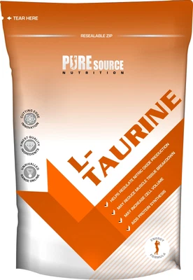 £18.99 • Buy Pure Source Nutrition L-Taurine Powder 1Kg Focus Energy Performance Amino Acid