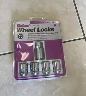 McGard 24157 Chrome Cone Seat Wheel Locks (M12 X 1.5 Thread Size) - Set Of 4 • $14