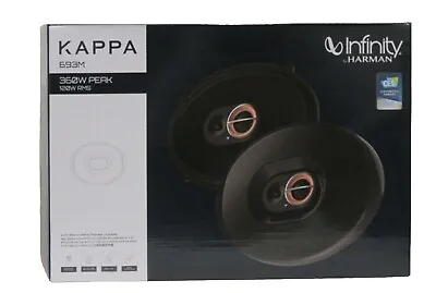 NEW Infinity KAPPA 693M 360 Watts 6  X 9  3-Way Coaxial Car Audio Speakers 6 X9  • $139