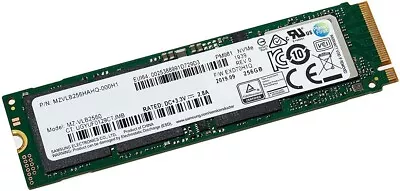 $29 • Buy Samsung PM981 256GB NVME SSD PCIe 3.0 X4 M.2 2280 MZVLB256HAHQ