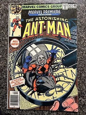 Marvel Premiere #47 (1979) 1st Scott Lang Ant Man + 1st Cassie Lang! NEWSSTAND • $80
