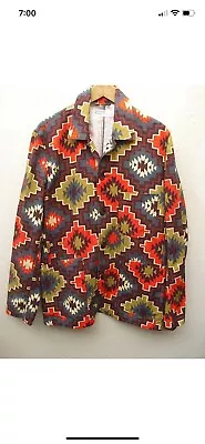 Mens Universal Works Ikat Mexican Overshirt Xl Multicolour Oi Polloi Beams • £85