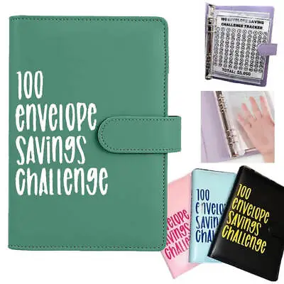 100 Envelope Challenge Budget Planner Book $5050 Money Saving Challenge Book • $43.09