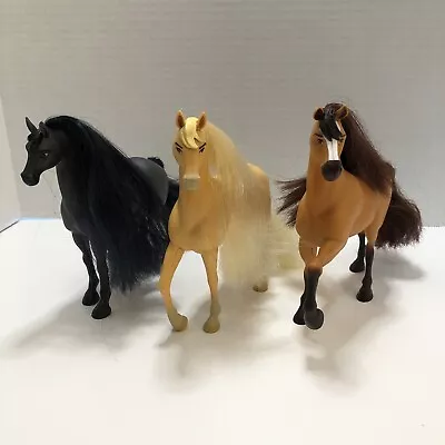 DreamWorks Spirit Riding Free Horses 6” Figures Set Of 3 Just Play Toys Xerxes • $23.95