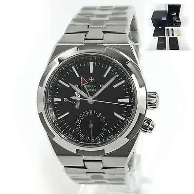 Vacheron Constantin Overseas Dual Time Blue Dial Steel Watch 7900V Unworn • $1