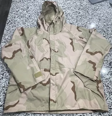 Military Jacket Desert Camo Cold Weather Parka 3 Color Desert USA Made XL-Reg • $74.99