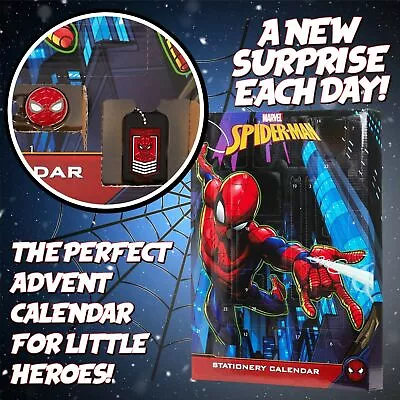 Marvel Spiderman Advent Calendar 2023 Christmas Countdown • £18.49