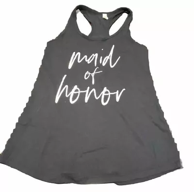 Maid Of Honor Wedding Gift Present Idea Matrimony  Women's Racerback Tank Top • $7.75