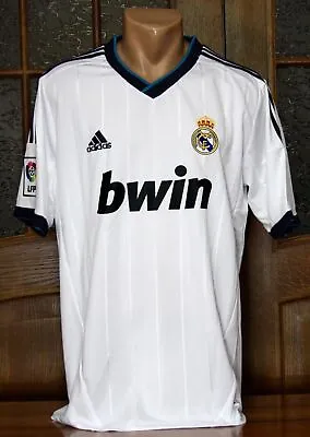 Shirt Real Madrid 2012-2013 Home Football Soccer Men's Size (S/M/L/XL) • $45.99