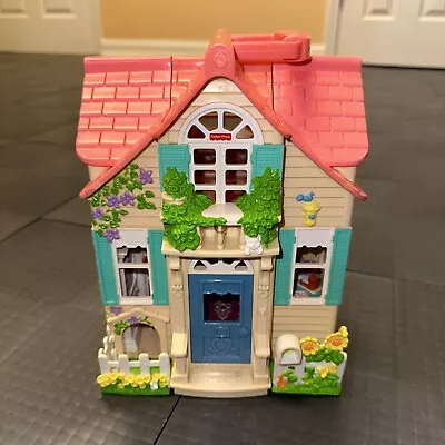 Fisher Price Sweet Streets Country Cottage Doll House - Vintage 2000 Mattel • $12.99