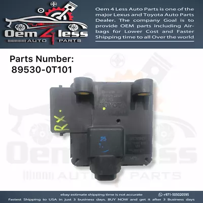 Toyota Venza Automatic Transmission Control Module 2013 To 2017 OEM 89530-0T101 • $550