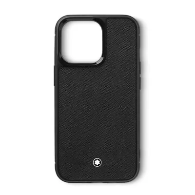 Original Montblanc Sartorial Genuine Leather Phone Cover Case For IPhone 14 Pro • $269.99