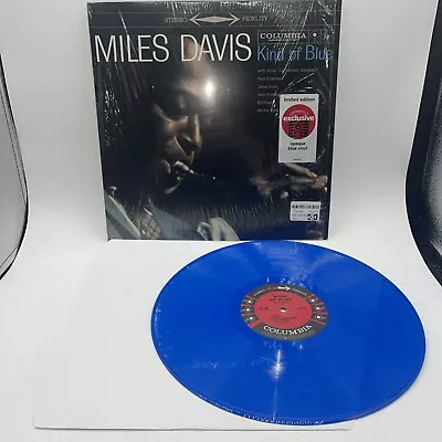 Miles Davis : Kind Of Blue (Exclusive Opaque Blue Vinyl LP) • $25.08