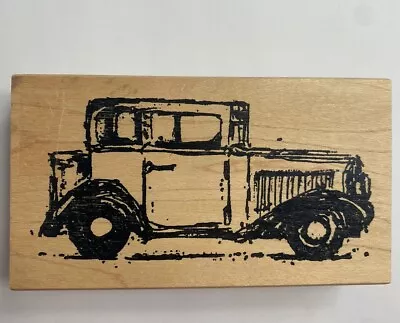 Art Impressions Antique Truck Vintage Car Automobile Large Rubber Stamp 4.75in • $9.78