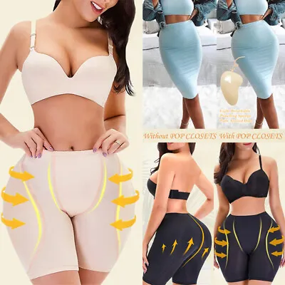 Womens Butt Lifter Hip Enhancer Booty Shaper Ladies Padded Underwear Panties • £2.99