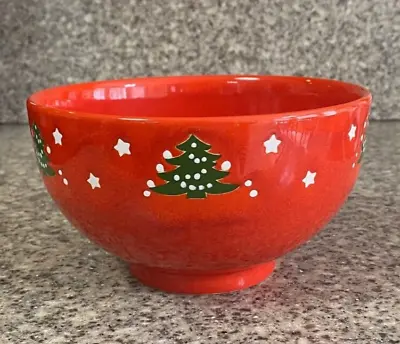 Waechtersbach~Germany~Red~Christmas Tree~6  Coupe Cereal Bowl • $19.99