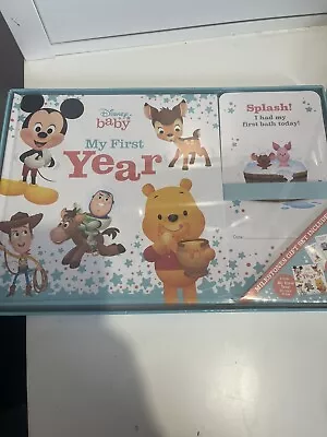 Disney Baby: Book And Milestone Cards Gift Set By Not Available (Hardcover... • $10