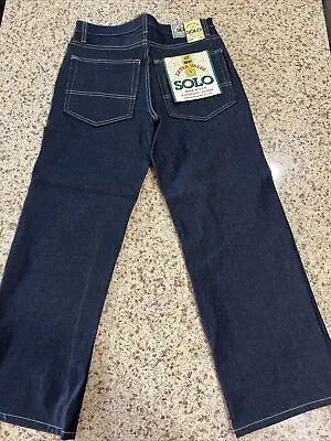 Vintage 90 Dead Stock Solo Semore Jeans Size 30 Made In USA Authentic Denim New  • $75