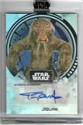 2021 Topps Star Wars Tim Dry As J'Quille Signature Series Uncirculated • £17.36