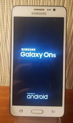 Samsung Galaxy On5 SM-G550T1 Smartphone MetroPCS Locked Factory Reset Good Phone • $29.95