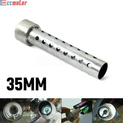 Universal 35mm Motorcycle Exhaust Can Muffler Insert Baffle DB Killer Silencer • $13.80