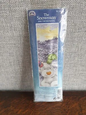 £8 • Buy Brand New, Snowman And The Snowdog, 'the Snowdog Bookmark' Cross Stitch Kit.