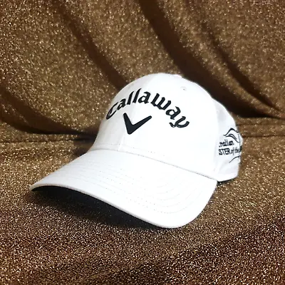 Callaway Cap Golf Hat White Australia Master Of Amatuers Embroidered Adjustable • $24.95