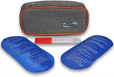 Travel Insulin Cool Bag By HEALUA- Diabetic Organizer Portable Medical Travel 2 • £24.95