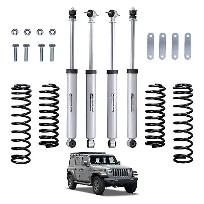 BFO 2.5  Lift Kit For Jeep Wrangler JK 4WD 2007-2018 Coil Springs + Shocks • $305.98