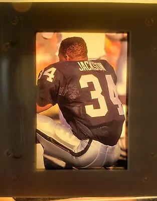 BO JACKSON 🔥TYPE 1-TRUE 1/1 SLIDE/PICTURE INSANE Own A Part Of Raiders History • $499