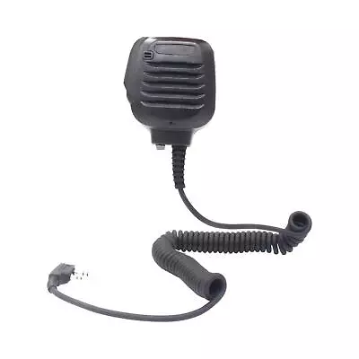 Remote Speaker Microphone PTT Two Way Radio Mic Ham Radio Portable Handheld • £14.39