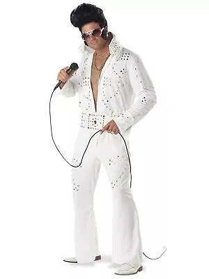 Rock Legend 1950s King Rock & Roll Hairspray Greaser Mens Costume • $96.85