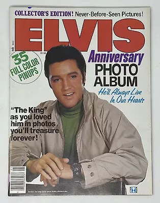 ELVIS PRESLEY 1978 Sterling Magazine Anniversary Photo Album Collector’s Edition • $9.99