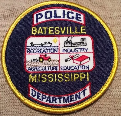 MS Batesville Mississippi Police Patch • $5.35