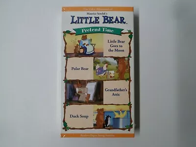 Little Bear Pretend Time Nick Jr Maurice Sendak Nickelodeon VHS 2002 Sealed • $14.95