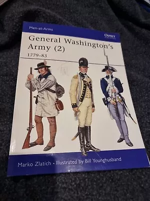 £2.50 • Buy Osprey Men At Arms General Washington's Army (2) 1779-83 Book 290