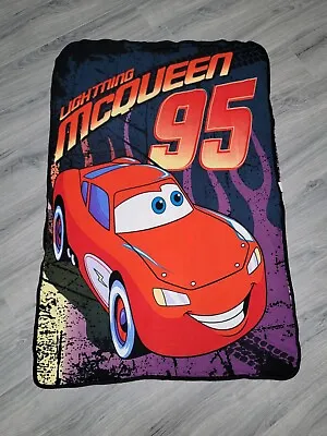 Disney Pixar Car Size 56  X 41  Fleece Reversible Multicolor Bedding Blankets • $20