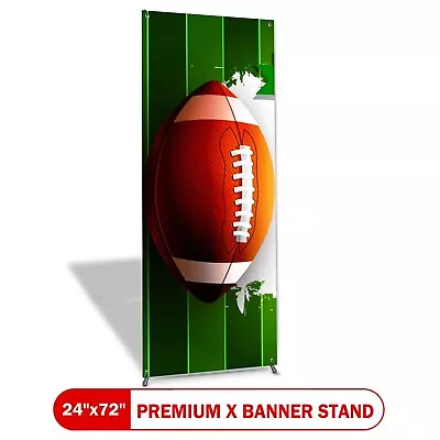 NEW PREMIUM X-Banner Stand Adjustable From 24 X63  To 30 X72 With Carrying Bag • $27.99