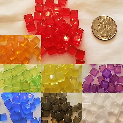 Board Game Cubes 8mm - Plastic Tokens - Euro Meeple Pieces - $4 SHIPS ALL • $1.99