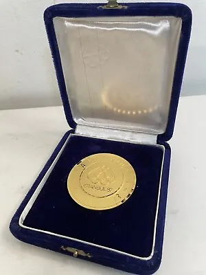 1987 Session 92 International Olympic Committee IOC Istanbul Participant Medal • $99