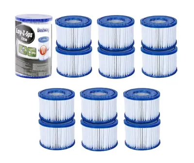 12 X BRAND NEW Bestway Lazy Lay-z-Spa Filters VI Cartridge - Hot Tub - Spa  • £29.95