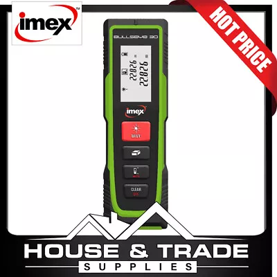 Imex Distance Measurer Meter 30m Laser Bullseye PEN I0BE30 • $155